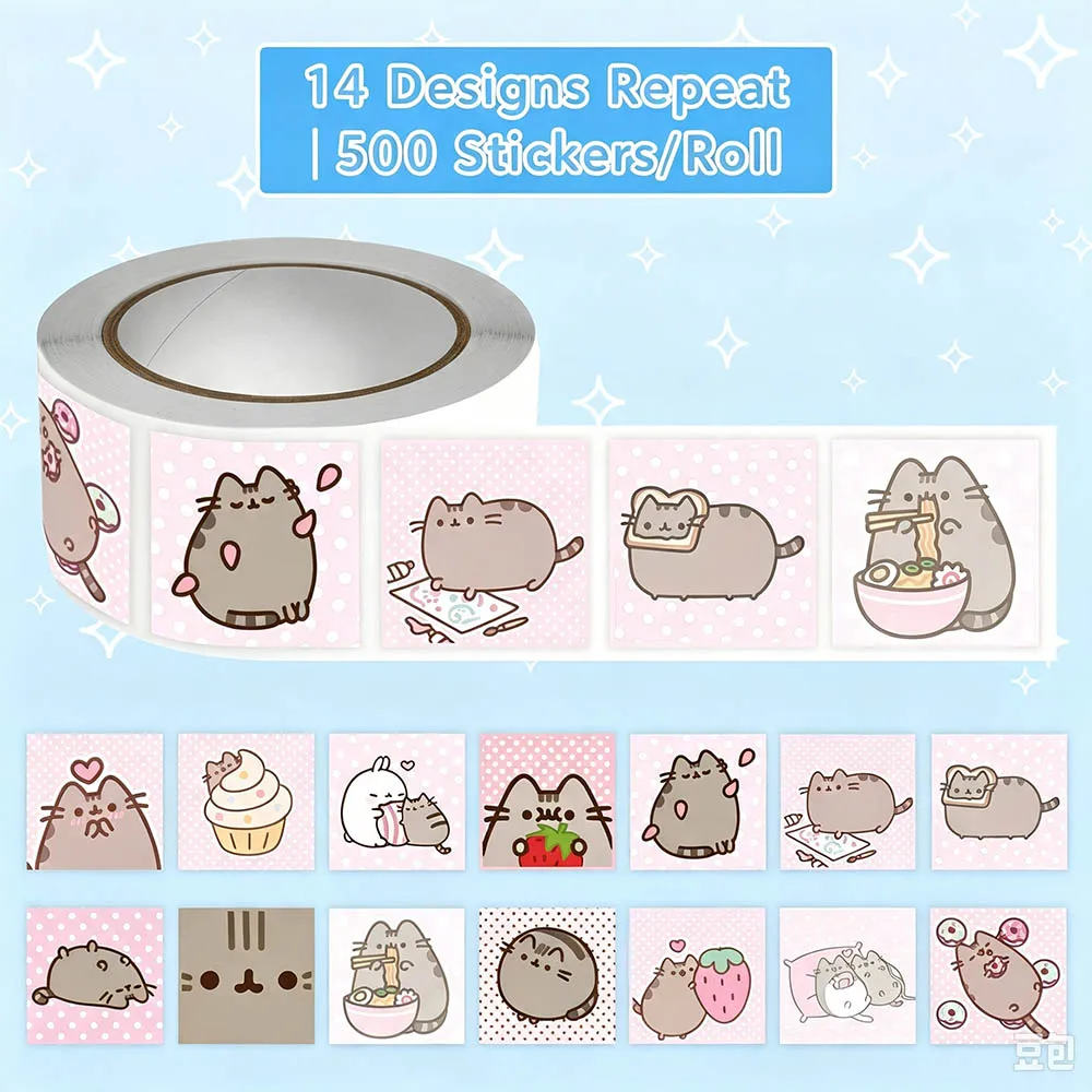 Hou 500 Stück Pusheen Cartoon- – Books Bewertung und Preis