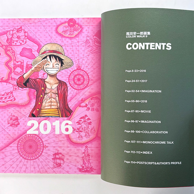 One Piece Illustration Book Co – Stationery Books Bewertung und Preis