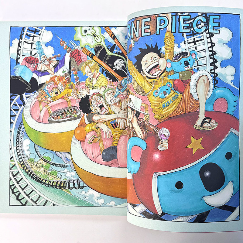 One Piece Illustration Book Co – Stationery Books Bewertung und Preis