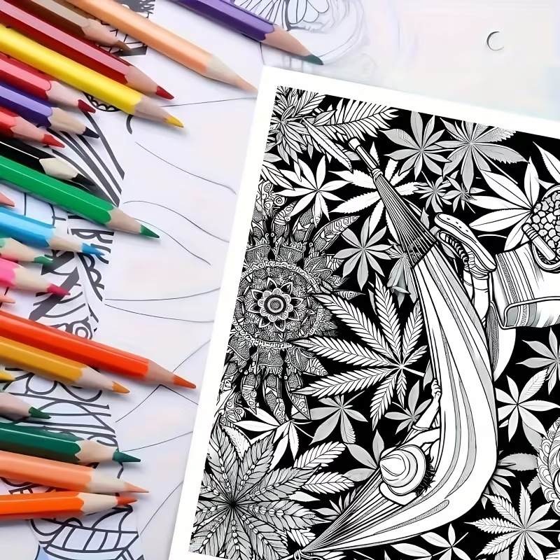 24-seitiger Mandala-Stil, Malb – Adult Coloring Book Stress Relief Bewertung und Preis